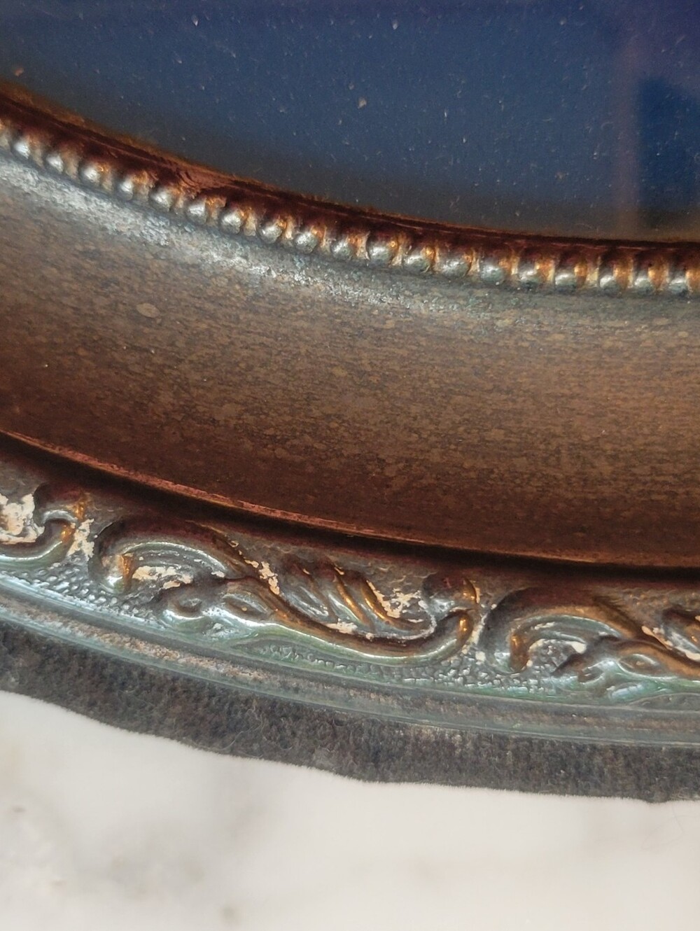 Silver Oval Picture Frame - Picture 2 of 4